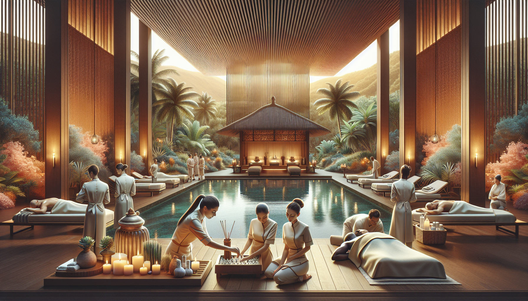 discover the ideal spa retreat to unwind and revitalize yourself with a luxurious experience.